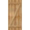 Ekena Millwork Joined Board-n-Batten Shutters w/Z-Bar, Rough Sawn Western Red Cedar, 21 1/2W x 47H, PR RBJ06Z21X047RWR - alternate 3